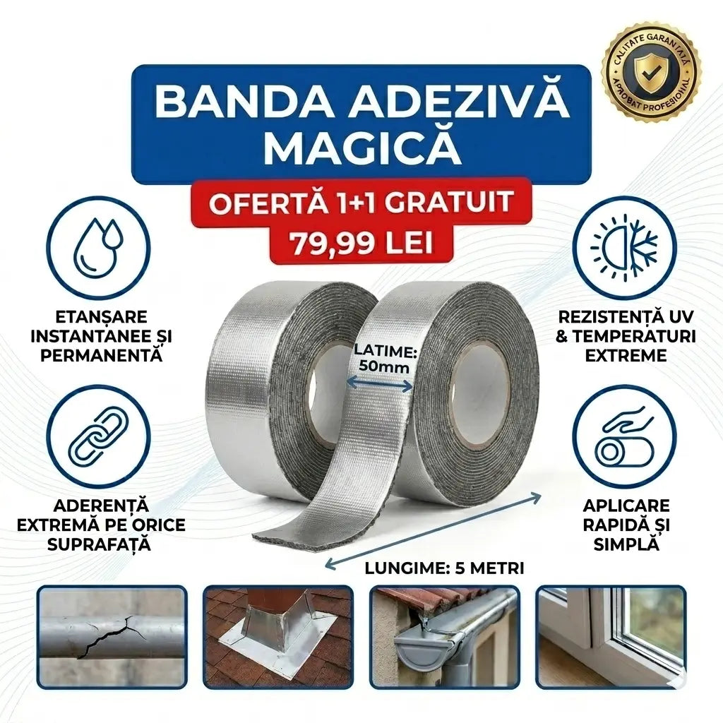 Banda Adezivă Magică
