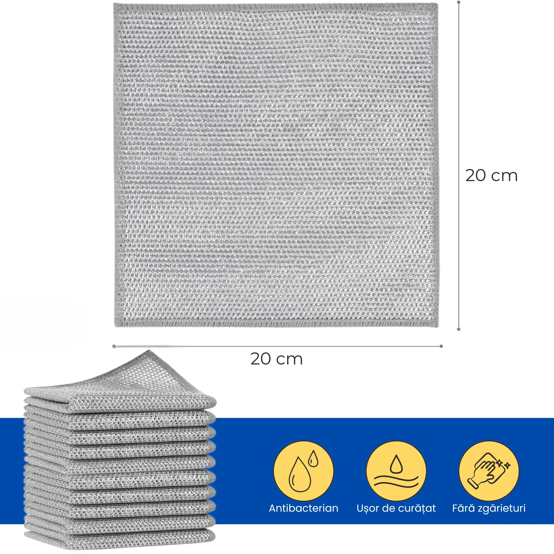 Set 5 Lavete Abrazive