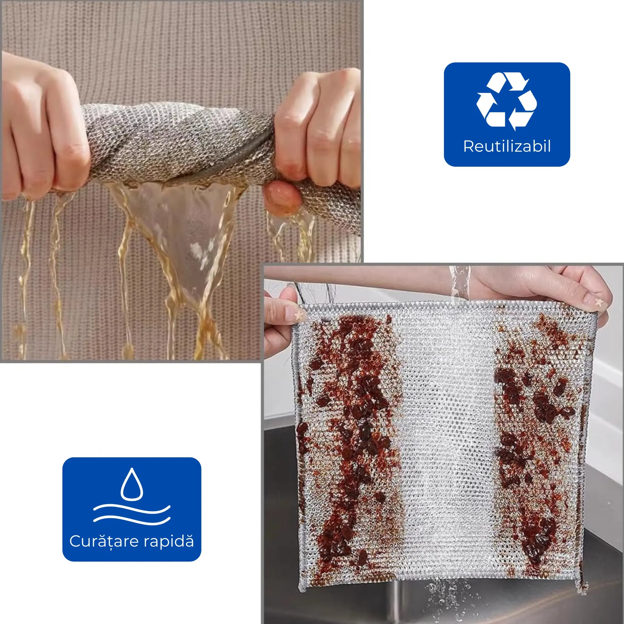 Set 5 Lavete Abrazive