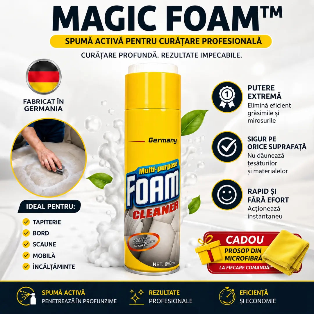 Spumă Activă MAGIC FOAM™
