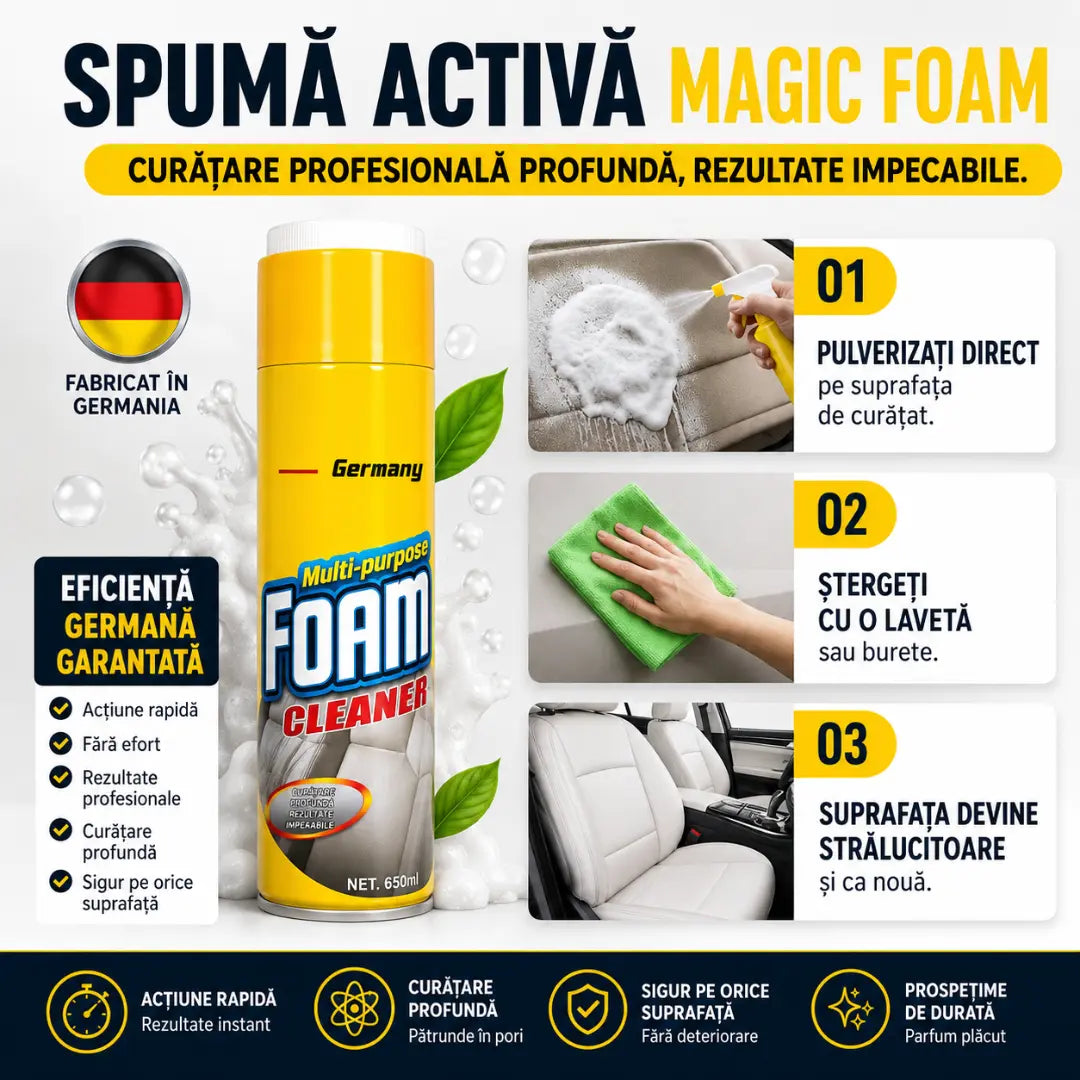 Spumă Activă MAGIC FOAM™