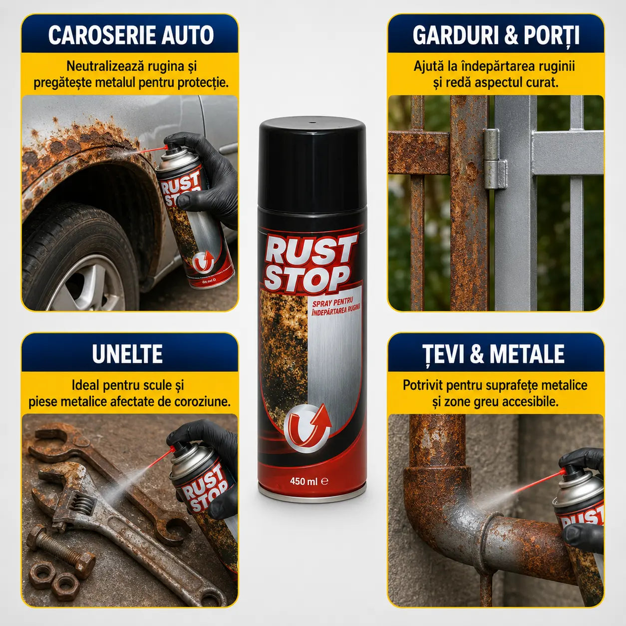 Spray Anti-Rugină RUST STOP